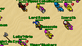 Lord Raqen on screen