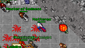 Matterex on screen