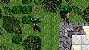 Hiuoy on screen
