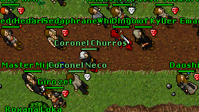 Coronel Churros on screen
