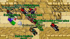 Lord Front on screen