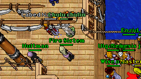 Fire Sistem on screen