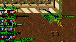 Rabbit of Eternia on screen