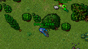 Odric Zeth on screen