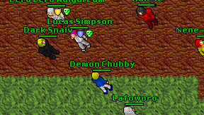 Demon Chubby on screen