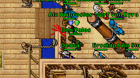 Don Valos on screen