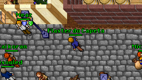 Flaster do Capeta on screen