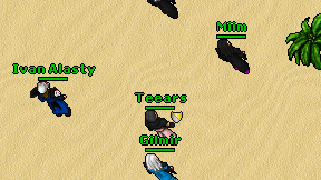 Teears on screen
