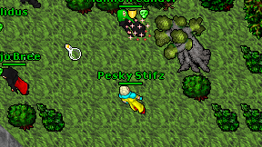 Pesky Stifz on screen