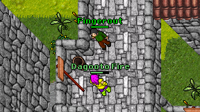 Dagooto Fire on screen