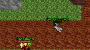 Poisen claw on screen