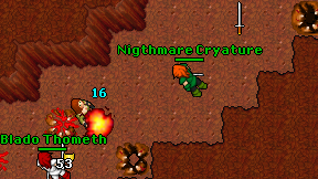 Nigthmare Cryature on screen