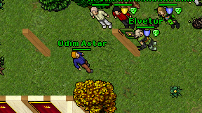 Odim Astar on screen