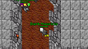 Dark Mauricio on screen