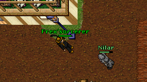 Frex'sorcerer on screen
