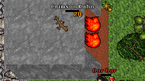 Crimson Kahn on screen