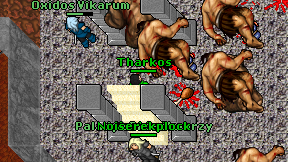 Tharkos on screen