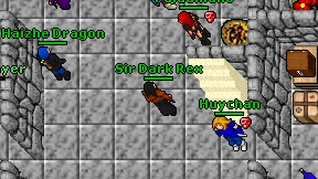 Sir Dark Rex on screen