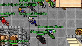 Rosa of Obsidia on screen