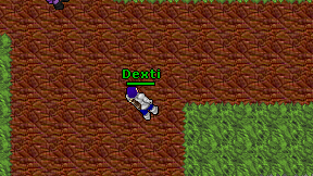 Dexti on screen