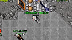 Thunder Musck on screen