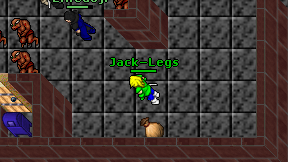 Jack-Legs on screen