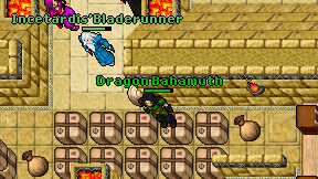 Dragon Bahamuth on screen