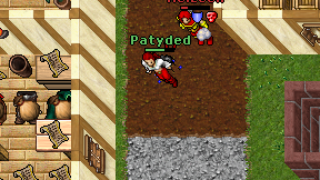 Patyded on screen