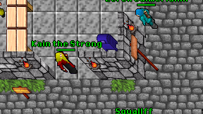 Kain the Strong on screen