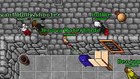 Jenova Waterblade on screen