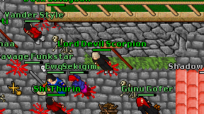 Lord Devil Scorpion on screen