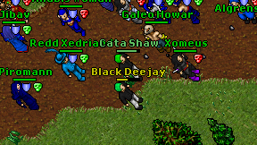 Black Deejay on screen