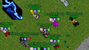 Azzip Evol on screen