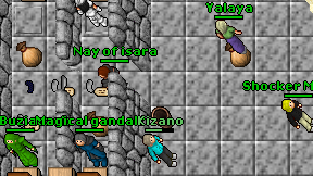 Magical gandalf on screen