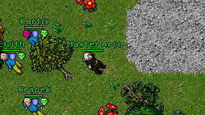 Master Arco on screen