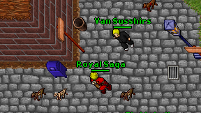 Royal Saga on screen
