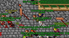 Sir Knight Seba on screen