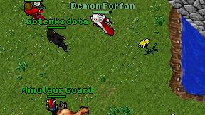 Demon Forfan on screen