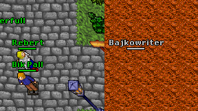 Bajkowriter on screen