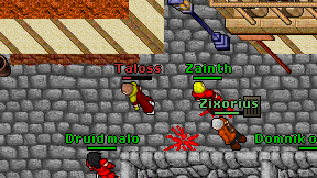 Taloss on screen