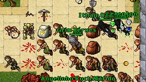 Grim Xerxes on screen