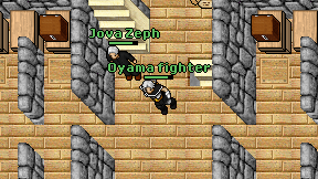 Oyama fighter on screen