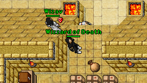 Wizzard of Death on screen
