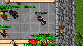 Execir on screen