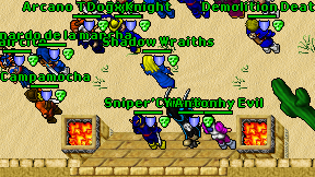 Shadow Wraiths on screen