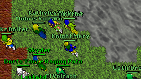Knight Mery on screen