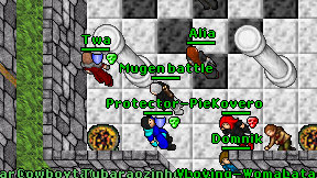 Mugen battle on screen