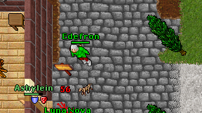 Edefron on screen