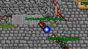 Archangel'Shooter on screen