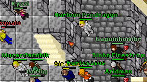 Sir Squalo on screen